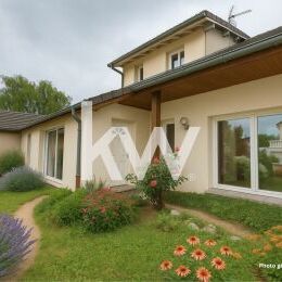 A VENDRE A 12 MN DE REIMS MAISON F6 AVEC GARAGE ET JARDIN CLOS